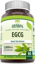 Herbal Secrets EGCG Green Tea Extract 1800 Mg pro Servieren | Veggie Kapseln Ergänzung | Non-GMO | Gluten Free | Made in USA (1 Pack, 180 Count)