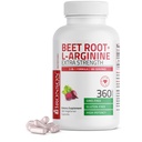 Bronson Beet Root + L-Arginin Nitric Oxide Produktion - Non-GMO, 360 Vegetarische Kapseln