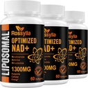 1300 MG Liposomal NAD+ Ergänzung | Höchste Absorption | Reinst NAD Supplemet zu erhöhen NAD+ Effetiv | Boosting NAD+ Ergänzung zu Aging Defese, Cellular Energy, Langlebigkeit | 180 Zähler