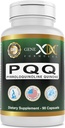 Genex Formeln 20mg PQQ Pyrrolochinolin Quinone (90 Kapseln) | Unterstützt Mitochondrien, Herz-Kreislauf- und Kognitive Gesundheit - Non-GMO, Glutenfrei, Vegetarisch - 90 Tage Versorgung