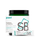 Puori Probiotika und Präbiotika Nahrungsergänzung - 13 Billion CFU x 30 Portionen - Unterstützung Immun- und Verdauungsgesundheit - Fiber 4g, Vitamin C 200mg - SB3 Bifidobacterium, Lactobacillus Fermentum