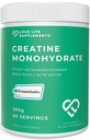 Love Life Supplements Creavitalis® Creatine Monohydrate Powder 300g, 60 Servings, Micronised, Unflavoured, Vegan, Muscle Growth, Strength, Power, Recovery, for Women and Men, 3rd Party Tested