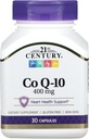 21st Century Co Q10 400 mg Veg Kapseln, 30 Zähler