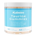 Taurine Gummies 1000mg, Support Nervous System, Cardiovascular, Vision and Immune Health, Antioxidant, Anti-Aging, Sugar Free, Pectin, Mix Berry, 90