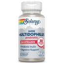SOLARAY Super Multidophilus 24 Strain Probiotic | 30 Billion CFU | Gesunde Gut-Unterstützung | 30 Serv | 60 Enteric VegCaps