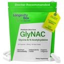 Ultra Pure GlyNAC Supplement 1000mg (500mg Glycine + 500mg N-Acetyl Cysteine) - Glutathione Precursor for Healthy Aging, Energy & Cellular Protection - 120 Vegan Capsules