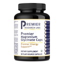 Premier Research Labs Magnesium Glycinate Supplement - reines Magnesium, hohe Absorption, unterstützt Schlafqualität, Chelat, Vegan, Dritte getestet, Premier Energy Support - 90 Kapseln