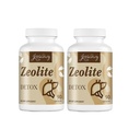 Zeolite Detox Kapseln, Organic Activated Charcoal, Bentonite Clay, 1-2 μm Clinoptilolite, maximale Absorption, Gut Liver Detox Cleanse Vollkörper für Frauen Männer, 180 Kapseln