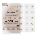 barrière Youth Repair NAD+ Patches for Women & Men - 30 Count | Featuring NR Nicotinamide Riboside | Energy & Vitality Support, Cellular Wellness & Healthy Aging Routine, Vegan Latex-Free