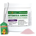 Artemisia Annua Sweet Wormwood Kräuterpulver | Blatt-Extrakt Brain unterstützt | Artemisinin Ergänzung | Sweet Wormwood Organic Extract | Non-GMO, Vegan, Gluten-Free | 30 Portionen/8.5 Oz (240g)