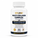 Advanced Multi Collagen Pills for Women & Men, 5 Types I II III V X with Hyaluronic Acid, Biotin, Vitamin C, Zinc & PQQ, Hair Skin Nails & Comfortable Joints, 90 Capsules