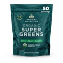 Antike Ernährung Super Greens Pulver, Bio-Superfood-Pulver mit Probiotika hergestellt mit Spirulina, Chlorella, Matcha und Verdauungsenzyme, 50 Servierungen, 14.1 Unze