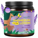 Magnesium Lotion for Kids & Babies, Lavender Magnesium Cream with Multi Vitamins, Magnesium buttur, Moisturizing Body Cream for Delicate Skin, Stay Calm at During The Night, Non-Greasy Formula, 4 oz