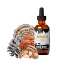 North Spore Organic Immunität Pilz Tincture (2 oz) | 100% Fruchtkörper Extrakte | Reishi, Chaga, Türkei Tail, Maitake, Shiitake | Certified Organic, Vegan, Non-GMO | Adaptogenic, Made in USA