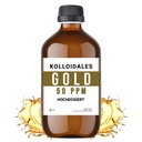 Kolloidale Goldlösung, 50 PPM, 500ml, Hohe Reinheit 99,99%