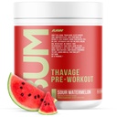 RAW Preworkout Powder, Thavage (Sour Watermelon) - Chris Bumstead Sports Nutrition Supplement for Men & Women - Cbum Pre Workout for Working Out, Hydration, Mental Focus & Energy - 40 Servings