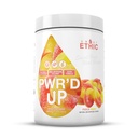 Sweat Ethic PWR’D UP Pre Workout, Natural Caffeine, No Beta Alanine, Zero Tingle, Supports Training & Performance, Easy Mix Powder for Preworkout Energy, Peach Rings Flavor, 50 Servings