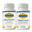Simple Promise Digestive Wellness Duo – Supports Gut Health & Regularity – BellyFlush & Consti-Slim for Digestive Comfort and Enzyme Support – 30 Days Supply