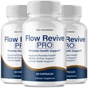 Flow Revive Pills, FlowRevive Supplement, Flow Revive Prostate Supplement Capsules - Maximum Strength Daily Wellness & Comfort, All Natural FlowRevive Pro Health & Wellness Reviews (3 Pack)