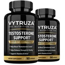 (2 Pack) Testosterone Supplement for Men - Advanced T-Boost Formula for Energy, Strength, Stamina* - Natural Testosterone Booster for Men Muscle Growth Support* - 180 Capsules