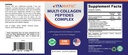 Vitamatic Multi Collagen Peptides Complex with Hyaluronic Acid, Vitamin C & Biotin, Types I, II, III, V & X Collagen, 240 Capsules, Non-GMO, Made in USA