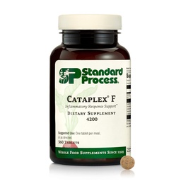 Standard Process Cataplex F - Contains Vitamin B6 & Iodine - Supports Structural Composition of Skin & Hair - Non-Dairy & Non-Soy - 360 Tablets