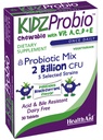 HealthAid KidzProbio Chewable Probiotic for Kids – 2 Billion CFU, 5 Strains + Prebiotic & Vitamins A, C, D & E – Supports Digestive & Immune Health – Blackcurrant Flavor, 30 Daily Tablets*
