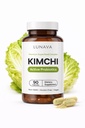 Kimchi Capsules with Prebiotics & Probiotics, Fermented Kimchi Superfood Supplement, Gut Health Supplements, One Complete Formula for Digestive and Immune Support, 90 Vegan Capsules