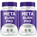 Valdivia (2 Pack) MetaBurn Pro Capsules - Official Meta Burn Pro Supplement, Premium Formula, Natural Vitamins for Health & Wellness - 120 Capsules for 2 Months