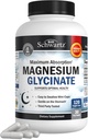 BioSchwartz Magnesium Glycinate 500mg Kapseln (120 Mini Caps) Maximale Absorption Magnesium Ergänzung für gesunde Nerven Muskeln Herz- und Schlafunterstützung (Vegan, Glutenfrei, Non-GMO)