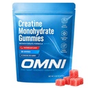 Omni Creatine Gummies for Women, 1g Per Gummy, Low Sugar Watermelon Creatine Gummies, Performance, Workout Support