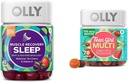 OLLY Muskel Erholung Schlaf Gummis 40 Count und Teen Girl Multi Gummy, Vitamine, 70 Count