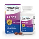PreserVision AREDS Augen Vitamine, Multivitamin mit Kupfer, Vitamin A, C & E, Zink-Ergänzungen, 90 Softgels