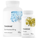 THORNE - Wellness Essentials - Zink & Vitamin D3 Combo für Immun- und Knochenunterstützung - 60 bis 180 Portionen