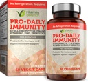 Vitamin Bounty Pro-Daily Probiotic - 10 Billion CFU Blend, Zink & Vitamin C für Verdauungsgesundheit, Immununterstützung Prebioitcs und Probiotics für Frauen und Männer - 60 Kapseln