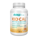 JETZT Nahrungsergänzungsmittel, Kid Cal mit Calcium Citrat, Magnesium und Vitamin D, Tart Orange, 100 Chewables, Verpackung kann variieren