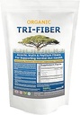 Tri-Fiber Bio-Soluble Fiber Powder, Unflavored High Fiber 3-in-1 LWL-Ergänzung für Verdauungsunterstützung. Ernährungsfaser 2,5 lbs (40oz)