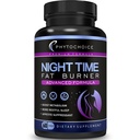 Nachtzeit Gewichtsverlust Pillen für Frauen-Carb Blocker Appetit Suppressant mit Melatonin-Fat Burner Diät Pillen, die schnell für Frauen-Nighttime Metabolismus Booster-Made in USA-1 Pack
