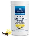 Equilife Daily Nutritional Support, All-in-One Multivitamin Meal Replacement, Pure Vanilla Flavor, 15G Plant Protein, unterstützt Gesamt-Wellness inklusive Energie, Verdauung, & Skin, 14 Servierwanne