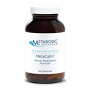 Metabolic Maintenance MetaCalm - GABA L-Theanine Ergänzung für Ruhe, Schlaf und Stress Unterstützung, Vitamin B6, Active Folate, Magnesium & 5-HTP-Komplex für Erwachsene, Männer und Frauen - 90 Kapseln