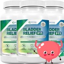 Bladder Relief 911 – Advanced Urinary Tract & Bladder Support Supplement for Men and Women – with 1000mg D-Mannose, Cranberry Extract, Hibiscus & Dandelion Root (3-Pack)