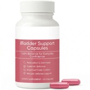 Bladder Control,Urinary Support Supplement – Pumpkin Seed, D-Mannose, Cranberry & Hibiscus – Non-GMO, Vegan, Daily Formula – 60 Capsules