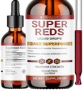Liquid Super Reds Phytonutrient Superfood Drops | Phytonutrient Blend mit Polyphenolen | Antioxidantien & More | Great Taste 2oz - 30 Day Supply