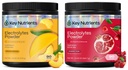 KEY NUTRIENTS Electrolytes Powder Bundle, Tropical Peach Mango 90 Servings Jar + Sweet Cherry Pom 90 Servings Jar, Sugar Free Hydration Drink Mix with Vitamins & Minerals, No Calories
