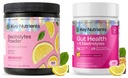 KEY NUTRIENTS Electrolytes Powder Bundle, Sweet Pink Lemonade 90 Servings Jar + Passionfruit Lemonade 16 Servings Jar, Sugar Free Hydration Drink Mix with Prebiotics & Postbiotics, No Calories