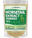 XPRS Nutra Pferdeschwanz-Extrakt Pulver für Haare, Nägel und Knochen - High Potency Horsetail Root Powder - High Silica Content für maximale Ergebnisse - Vegan Friendly Horstail Extract (4 oz)