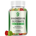 Magnesium Glycinate Gummies 400mg, High Absorption Magnesium Supplement for Adults and Kids, Calm Magnesium Gummies for Sleep,Relaxation, Stress Relief Sugar Free 80 Raspberry Gummies