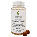 Klare Haut Akne Gummie - Hautergänzung, Pantothensäure & Antioxidantien, Vitamine 60 Zähler