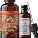 Reishi Tincture, Organic Reishi Mushroom Extract (Ganoderma Lucidum) Dried Mushrooms Supplement, Non-GMO in Cold-Pressed Organic Vegetable Glycerin 700 mg, 2 oz (60 ml)