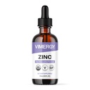 Vimergy Organische Zink-Ergänzungen für Frauen & Männer (7,5 mg flüssige Zink pro Servieren) Schnell-Absorbierende Immununterstützung, fördert gesunde Knochen & Haut, USDA zertifiziertes Organ, Vegan, Bis zu 27 Servierungen (55 mL)